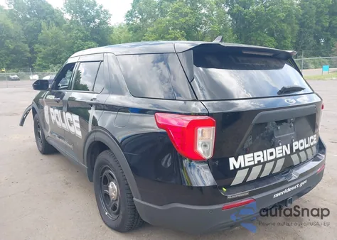 2023 Ford Police Interceptor from USA, damaged, VIN 1FM5K8AB6PGA80240